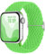 Suitisbest Nylon Armband Kompatibel mit Apple Watch 42mm 44mm 45mm 46mm 49mm, Rutschfestes Geflochtenes Elastisches Dehnbares Band für Apple Watch 10 9 8 SE 7 6 5 4 3 2 1 Ultra, Grün