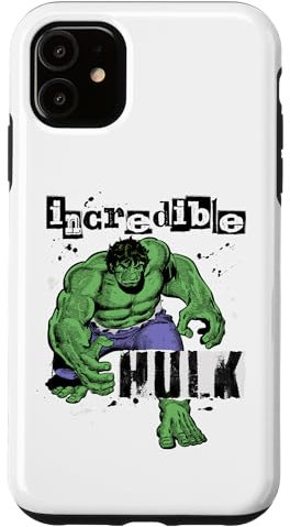 Hülle für iPhone 11 Marvel Super Heroes Incredible Hulk Retro Vintage Comic