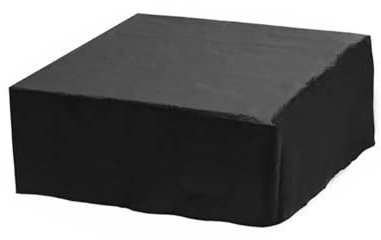 Copripiscina Sedia da giardino per esterno Tavolo vasca idromassaggio SPA Copertura antipolvere Custodia protettiva in tessuto Oxford per foglie che cadono telone impermeabile(Black,244x244x90cm)