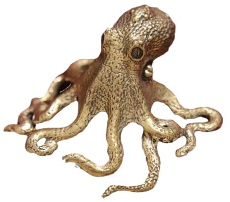 Octopus Decor Chinese Skulptur | Sea Creature Statue für Garten oder Raum