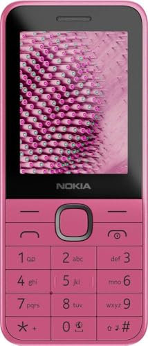 Nokia Téléphone portable double SIM 225 4G rose