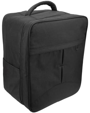 QUXVUIS Reise Aufbewahrungstasche, Schultertasche, geeignet für 1/10 Drift und Crawler Modellautos, ideal für Reisen, RC Modellautos, Drift und Onroad Modelle, Schwarz, 338 x 238 x 400 mm