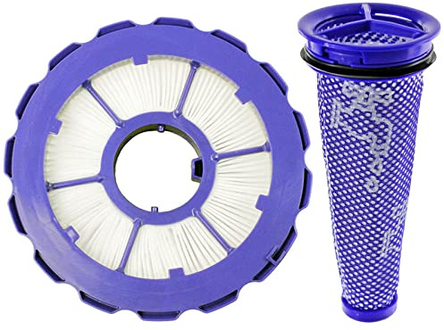 SPARES2GO Post Motor HEPA Filter Set compatible with Dyson DC50 DC50i Animal Multi Floor Vacuum Cleaner