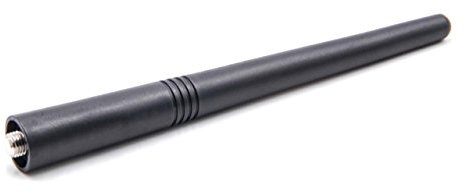 vhbw antenna compatibile con Motorola GP620, GP660, GP340, GP360, GP380, GP350, GP68, GP338 Plus, GP344, GP388, GP640 radiotrasmettitori - 9 cm, nero