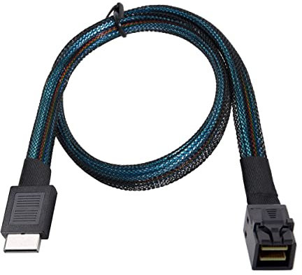 Moryang CY oculink pcie PCI Express SFF - 8611 4I à SFF - 8643 câble de données SSD 50cm SF - 014-020 - List