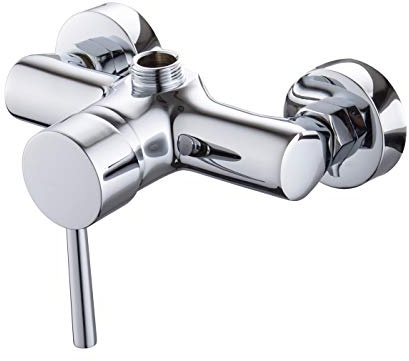 Bene K30-319BT Duscharmatur Einhebelmischer Mischbatterie Bad Dusche Armatur, Chrom (319BT)