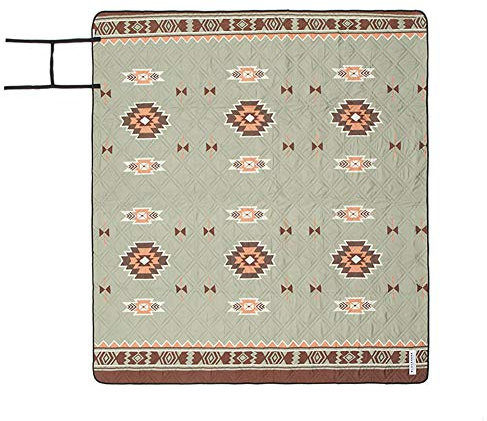 Picknickdecke wasserdicht Sanddicht Gesteppt Verdickung 3 Schichten Extra groß Strandmatte Waschmaschinenfest tragbar faltbar gepolstert Teppich zum Camping Wandern Reise Garten 200x200cm 200x300cm