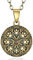 EUDORA Harmony Ball Collier Bola de Grossesse pour Femmes Enceinte, Bronze Ange Appelant Pendentif Colliers avec Musique Carillon pour Future maman Filles Cadeau, 76cm + 116cm Chaîne