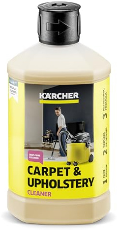 Kärcher Matt- & Textilreinigung 1L, schnelltrocknende Reinigung für Teppiche und Polstermöbel, für SE Teppich- & Textilpflegemaschinen