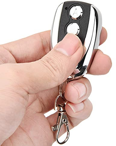 Clonación de Control Remoto Universal, 1 Pieza 433 MHz Abridor de Puerta de Garaje Control Remoto, Duplicador Compatible Copia Control Remoto Inalámbrico para Puerta de Garaje Eléctrica
