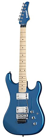 Kramer Pacer Klassiker Floyd Rose, Radio Blau Metallic - Elektrische Gitarre