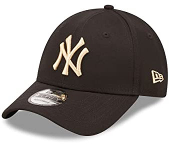 New Era New York Yankees MLB League Essential Black 9Forty Adjustable Cap - One-Size