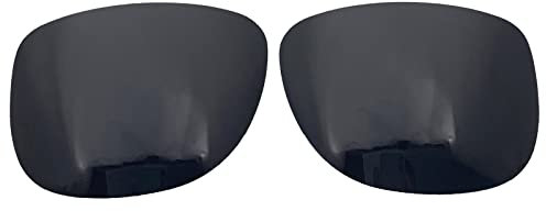 Wetnenss Lentes de repuesto para gafas de sol Rayban Justin RB4165 (54 mm), polarizadas, fáciles de instalar, Negro -, 56.5*34.7mm