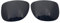 Wetnenss Lentes de repuesto para gafas de sol Rayban Justin RB4165 (54 mm), polarizadas, fáciles de instalar, Negro -, 56.5*34.7mm