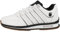 K-Swiss Herren Rinzler Sneaker, White/Black/Gum, 41 EU