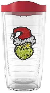 Tervis Dr. Seuss-Grinch Grinchy Claus Isolierbecher, 473 ml, klassisch