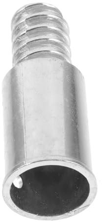 COOLHIYA Reparatur Von Gewindespitzen Besenstiel Mit Gewindeende Besenstieladapter Besenstielstange Verlängerungsstangen-gewindeadapter Zubehör Aluminiumlegierung Rostfreier Stahl Verbinder