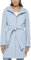 Tommy Hilfiger Damen Wollmantel mit Gürtel und Reißverschluss Zweireihiger Mantel aus Wolle, Blau (Blue Fog), XL