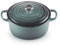Le Creuset Cocotte Signature en Fonte Émaillée avec Couvercle, Ø 22 cm, Ronde, 3.3 L, 3.932 kg, Ocean, 21177226302430