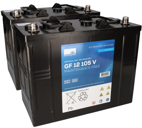 Ersatzakku Satz Für Columbus Reinigungsmaschine RA 43 BM 40 | RA 43 B 55 | RA 55 B 40 | 12V 105Ah Akku Batterie