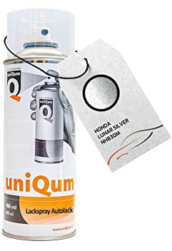 uniQum Autolack Spraydose für HONDA LUNAR SILVER NH830M Autolack Reparatur 400 ml