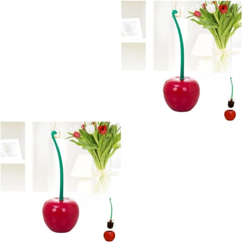 MAGICLULU 2pcs Modern Compact Bowl Brush Set Holder Brush and Holder Toilet for Bathroom Random