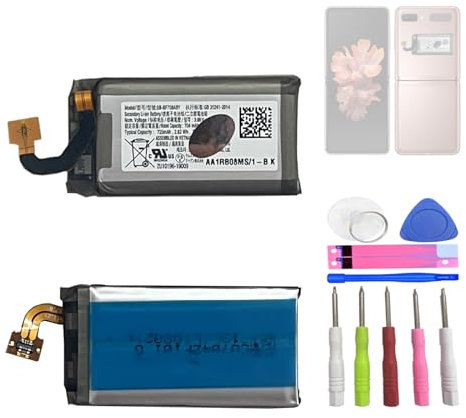 HIGHAKKU Batterie de rechange C compatible avec Samsung Galaxy Z Flip 5G SM-F707 Écran principal avec outil