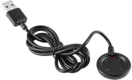 Ladekabel kompatibel für Polar Ignite/Ignite 2/Grit X/Grit X Pro Ladegerät Kabel, USB Portable Cord Ersatzkabel für Polar Vantage V V2/Vantage M M2 Ladekabel (Schwarz)