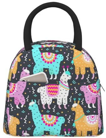 VducK Lunchbox für Damen, indische Alpaka-Lunch-Tasche für Herren, isolierte Lunchtasche, wiederverwendbare Lunchboxen