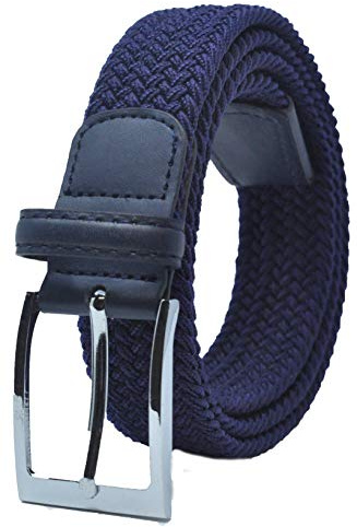 Ashford Ridge 33mm di cintura elastica per gli uomini - Nero o crema (80cm - 160cm)