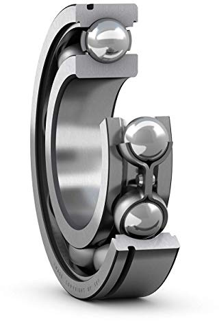 SKF 6305 N Radial Deep Groove Ball Bearing, 25 ID, Bearing steel