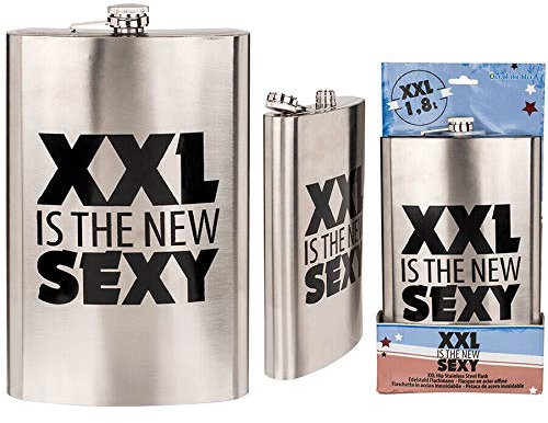 XXL is The New Sexy Travel Mug HOT Alcohol Drinks Outdoor Thermal Cup Flask New