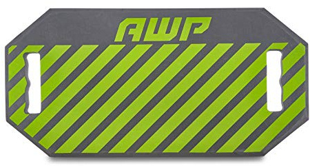 AWP Foam Kneeling Pad for Electricians, Carpenters, Mechanics, Plumbers, Landscapers & More | Shock Absorbing 1.5 Foam Kneeling Work Pad, | High Visibility Green