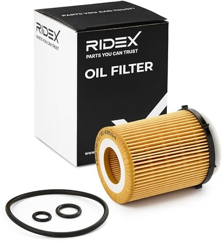 RIDEX 7O0135 Ölfilter Kompatibel mit MERCEDES-BENZ C-Klasse Limousine W204 Filtereinsatz mit Dichtungen
