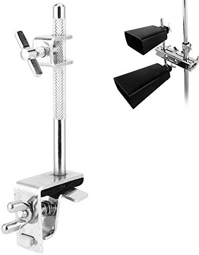 Cowbell Hoop Metall Bass Drum Hoop Mounted Cowbell Halter Clamp für Drummer Drum Hardware WC51 Musikinstrumentenzubehör