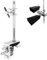 Cowbell Hoop Metall Bass Drum Hoop Mounted Cowbell Halter Clamp für Drummer Drum Hardware WC51 Musikinstrumentenzubehör