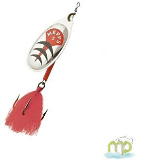 Mepps Aglia TW Winner - Cucharilla (1 unidad), color plateado