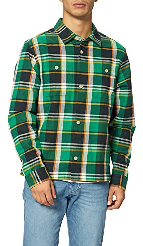 GANT Herren D1. Bold Plaid Overshirt, Lavish Green, XXL