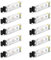 10Pack 10GBase-LR SFP+ Transceiver, 10G LC Single Mode Module for Cisco SFP-10G-LR, Meraki MA-SFP-10GB-LR, Ubiquiti UF-SM-10G, Mikrotik, D-Link, Supermicro, Netgear DDM, 1310nm, 10km