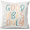 JUNIWORDS Kissen, Good Vibes ONLY, 40 x 40 cm, Flauschig Samtweich Weich (1007474)