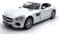 ICE TOYS Maßstabsgetreues Modellauto mit Tür zum Öffnen (AMG Weiß)