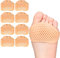 LOPHE Almohadillas para Pies Tacones, 4 Pares Almohadilla Metatarsal de Silicona, Plantillas Tacones Altos Invisibled para Prevención de Dolor, Almohadilla Plantar para Pies Ampollas, Dolor en Antepié