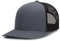 Pacific Headwear Unisex-Erwachsene Multicam Trucker Snapback Cap, Wolf Grey/Lt Charcoal/Wolf Grey, Einheitsgröße