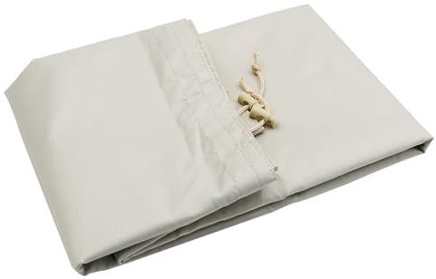 3 Sizes 16 18 20 FT Cream-Colored Outdoor Pool Solar Reel Blanket Dust Cover for Inground Above Ground Pool (16ft)