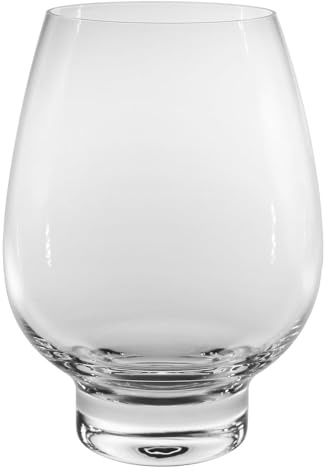 FreeForm Rotweinglas ohne Stiel 600 ml, 2er-Set, spülmaschinengeeignet | Stiellos-Design, ergonomisch in der Hand, solider Standfuß, 2 Gläser je 600 ml, hochwertiges Glas