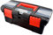 Tradineur - Caja organizadora de herramientas con separadores Nº 6 - Fabricado en plástico - 3 Compartimento superiores - Separador con asa - 304 x 137 x 105 cm