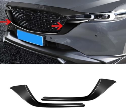 LUORTRY Front Hood Bonnet Grill Lip Molding Abdeckung Trim Grille Bar Mesh Styling Zubehör Für Mazda CX-5 CX5 2022 2023
