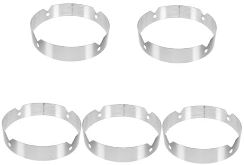 Cabilock 5St Küchenregal stainless steel ausstecher rentier kochen set Lagerregal wok Topfhalter für die Arbeitsplatte Topflappen empfindlich Dämmplatten Kochfeld Topfregal Sieb Zubehör