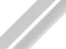 5 Meter Klettband zum Annähen Klettverschluss BAND (hellgrau, 40mm Breit - 5 Meter)