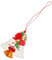 VANZACK Windspiel Aus Glas Weihnachtsschmuck Festliche Hängekugeln Windglocken- Home-Office-Windspiel Handbemaltes Glockenspiel
